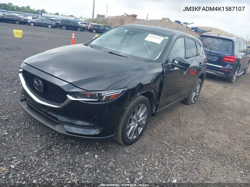 2019 Mazda Cx-5 Grand Touring VIN: JM3KFADM4K1587107 Lot: 45580362
