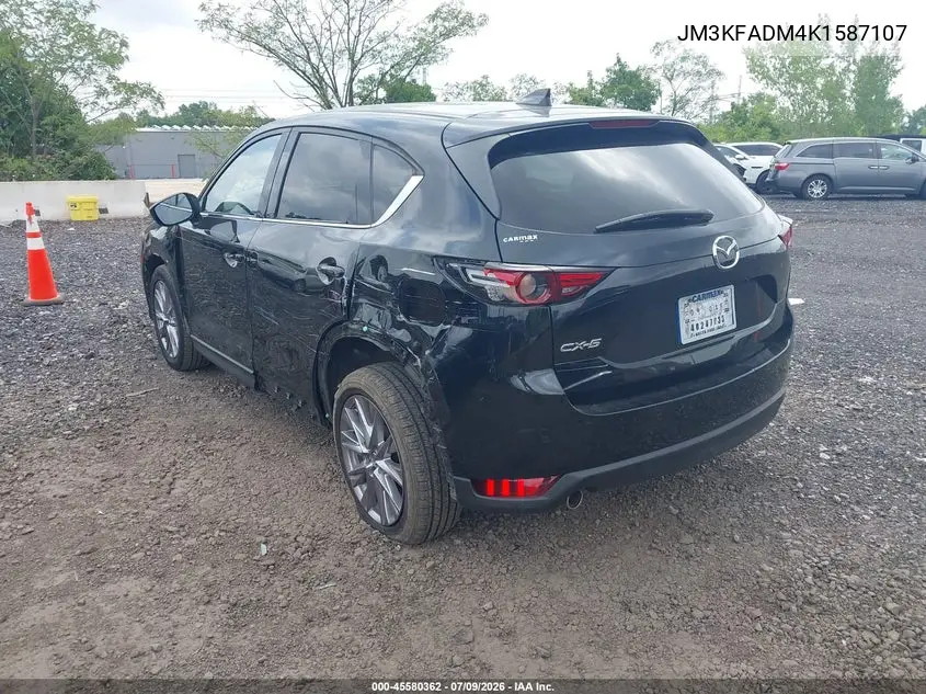 2019 Mazda Cx-5 Grand Touring VIN: JM3KFADM4K1587107 Lot: 45580362