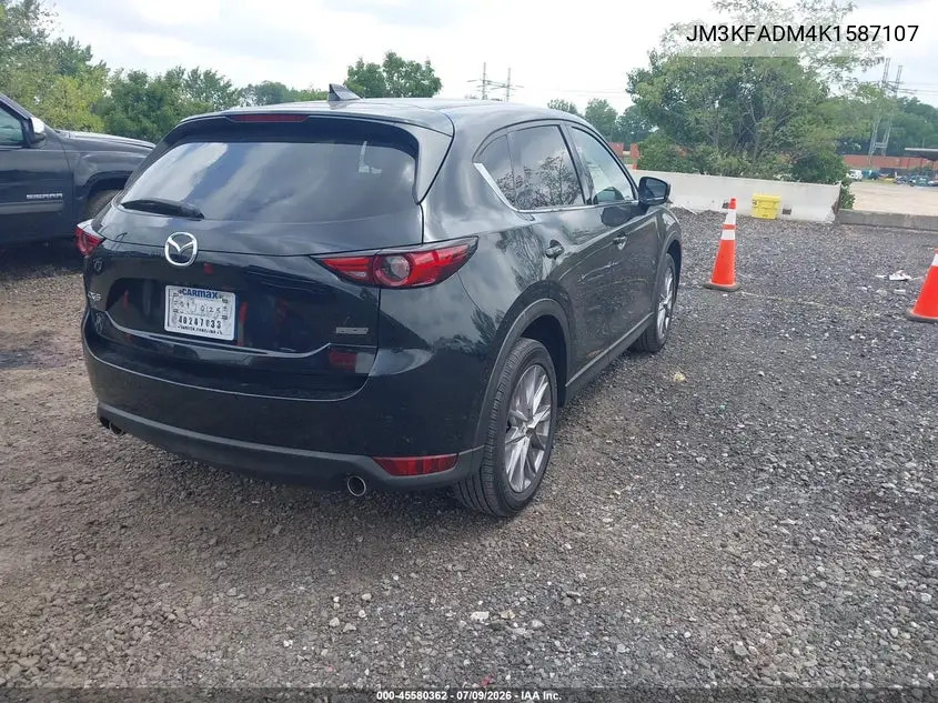 2019 Mazda Cx-5 Grand Touring VIN: JM3KFADM4K1587107 Lot: 45580362