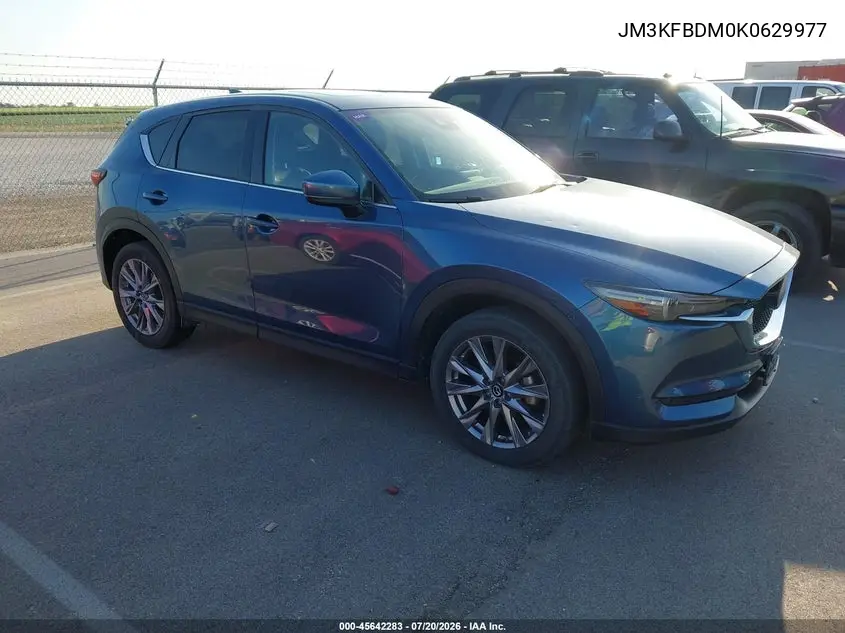 2019 Mazda Cx-5 Grand Touring VIN: JM3KFBDM0K0629977 Lot: 45642283
