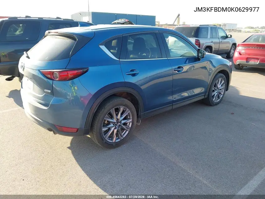 2019 Mazda Cx-5 Grand Touring VIN: JM3KFBDM0K0629977 Lot: 45642283