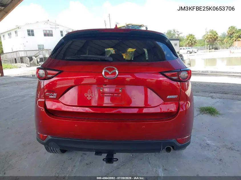 2019 Mazda Cx-5 Signature W/Diesel VIN: JM3KFBE25K0653706 Lot: 45643992
