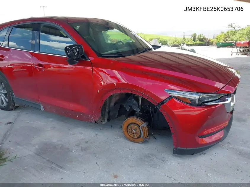 2019 Mazda Cx-5 Signature W/Diesel VIN: JM3KFBE25K0653706 Lot: 45643992