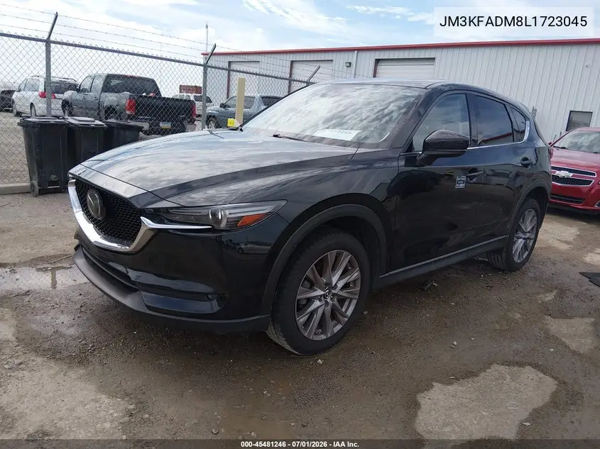 2020 Mazda Cx-5 Grand Touring VIN: JM3KFADM8L1723045 Lot: 45481246
