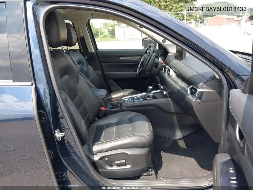 2020 Mazda Cx-5 Grand Touring Reserve VIN: JM3KFBAY6L0818433 Lot: 45548868