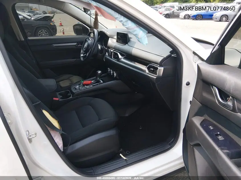2020 Mazda Cx-5 Sport VIN: JM3KFBBM7L0774860 Lot: 45595495