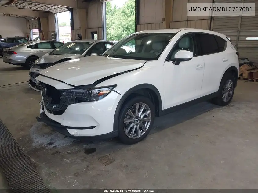 2020 Mazda Cx-5 Grand Touring VIN: JM3KFADM8L0737081 Lot: 45629718