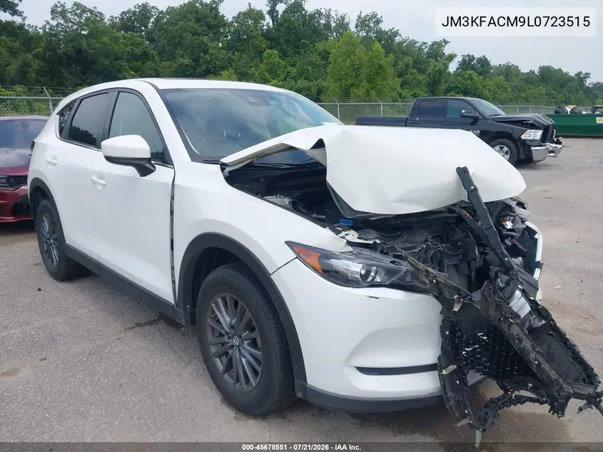 2020 Mazda Cx-5 Touring VIN: JM3KFACM9L0723515 Lot: 45678551