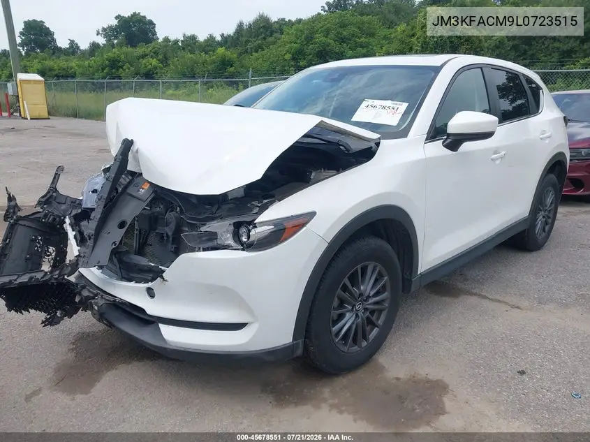 2020 Mazda Cx-5 Touring VIN: JM3KFACM9L0723515 Lot: 45678551