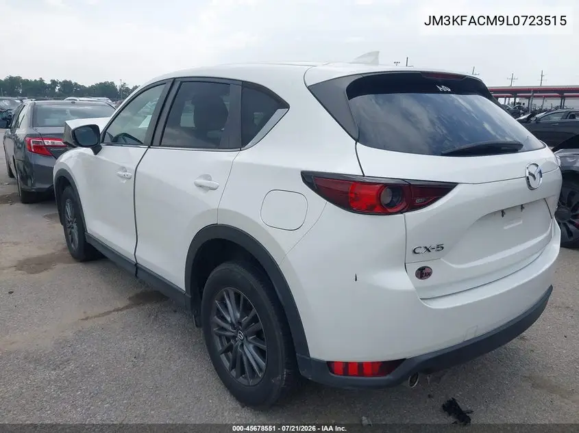 2020 Mazda Cx-5 Touring VIN: JM3KFACM9L0723515 Lot: 45678551