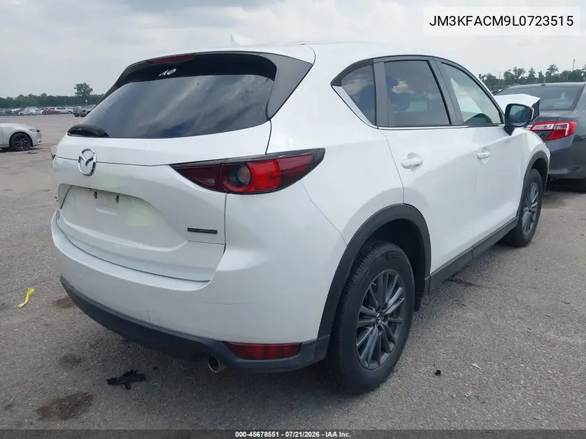 2020 Mazda Cx-5 Touring VIN: JM3KFACM9L0723515 Lot: 45678551