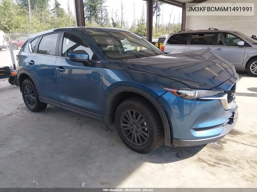 2021 Mazda Cx-5 Touring VIN: JM3KFBCM6M1491991 Lot: 45446230