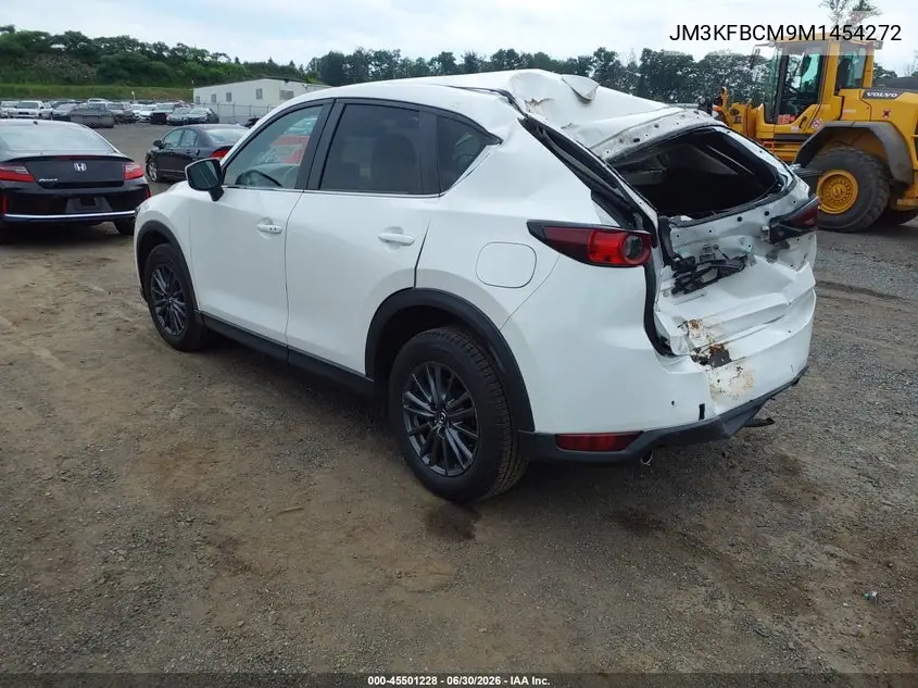 2021 Mazda Cx-5 Touring VIN: JM3KFBCM9M1454272 Lot: 45501228