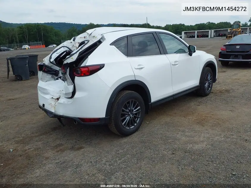 2021 Mazda Cx-5 Touring VIN: JM3KFBCM9M1454272 Lot: 45501228