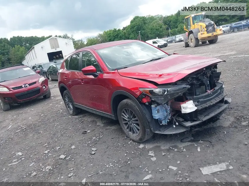 2021 Mazda Cx-5 Touring VIN: JM3KFBCM3M0448263 Lot: 45592179
