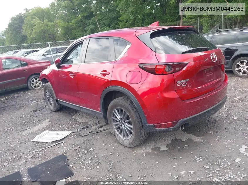 2021 Mazda Cx-5 Touring VIN: JM3KFBCM3M0448263 Lot: 45592179