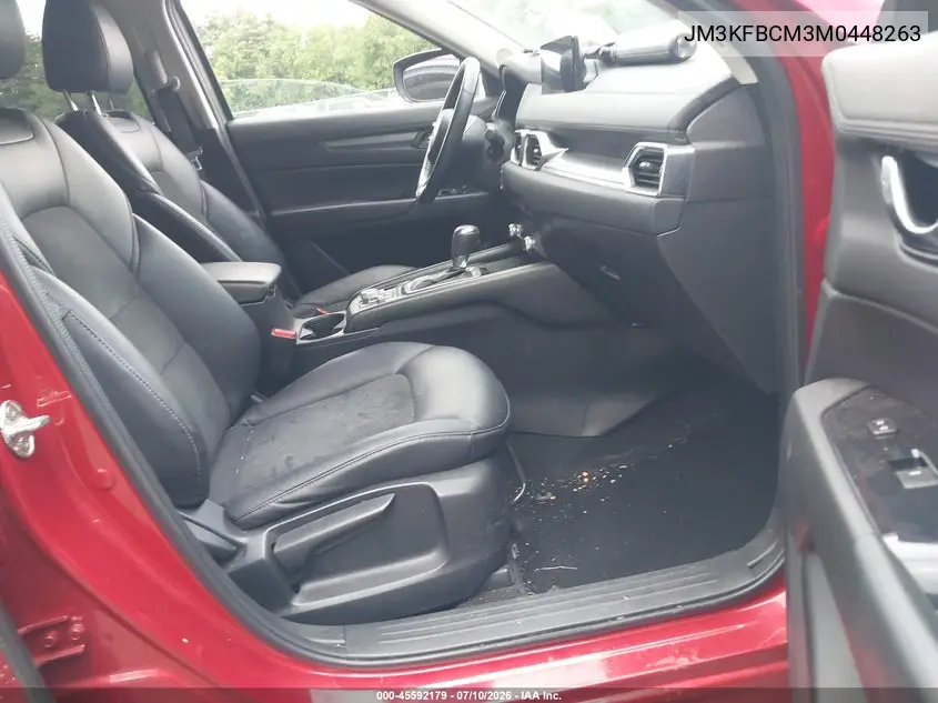 2021 Mazda Cx-5 Touring VIN: JM3KFBCM3M0448263 Lot: 45592179