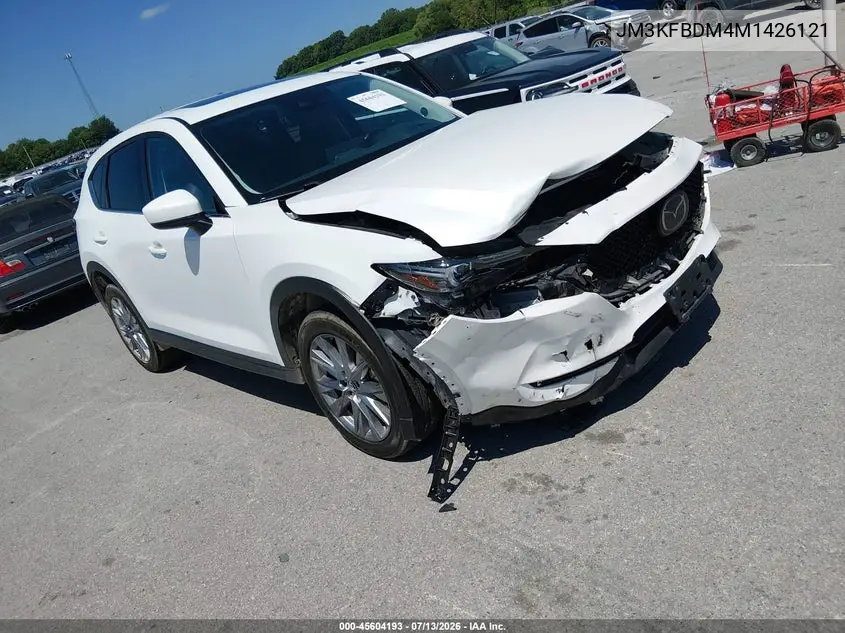 2021 Mazda Cx-5 Grand Touring VIN: JM3KFBDM4M1426121 Lot: 45604193