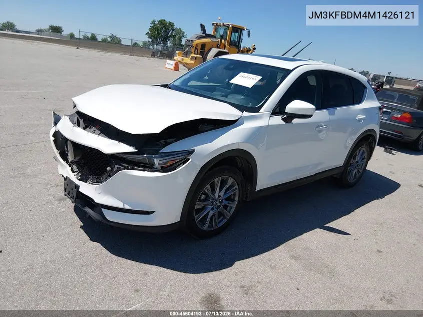 2021 Mazda Cx-5 Grand Touring VIN: JM3KFBDM4M1426121 Lot: 45604193