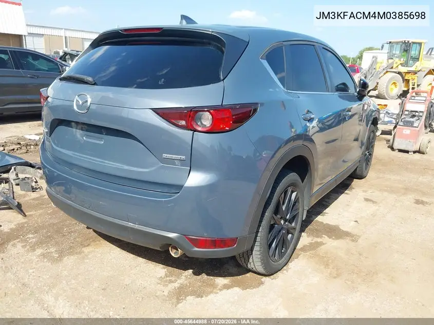 2021 Mazda Cx-5 Carbon Edition VIN: JM3KFACM4M0385698 Lot: 45644988