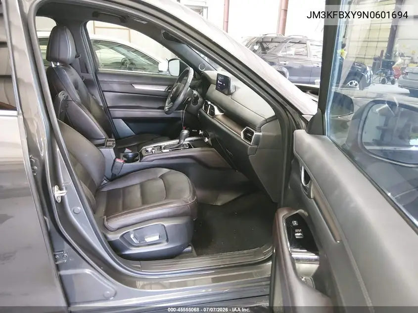 2022 Mazda Cx-5 2.5 Turbo Signature VIN: JM3KFBXY9N0601694 Lot: 45555068