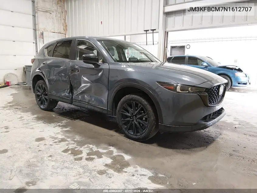 2022 Mazda Cx-5 2.5 S Carbon Edition VIN: JM3KFBCM7N1612707 Lot: 45664307