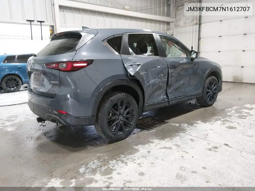 2022 Mazda Cx-5 2.5 S Carbon Edition VIN: JM3KFBCM7N1612707 Lot: 45664307