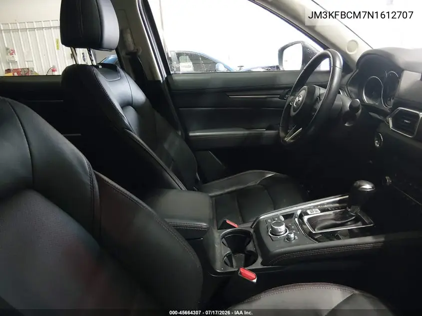 2022 Mazda Cx-5 2.5 S Carbon Edition VIN: JM3KFBCM7N1612707 Lot: 45664307
