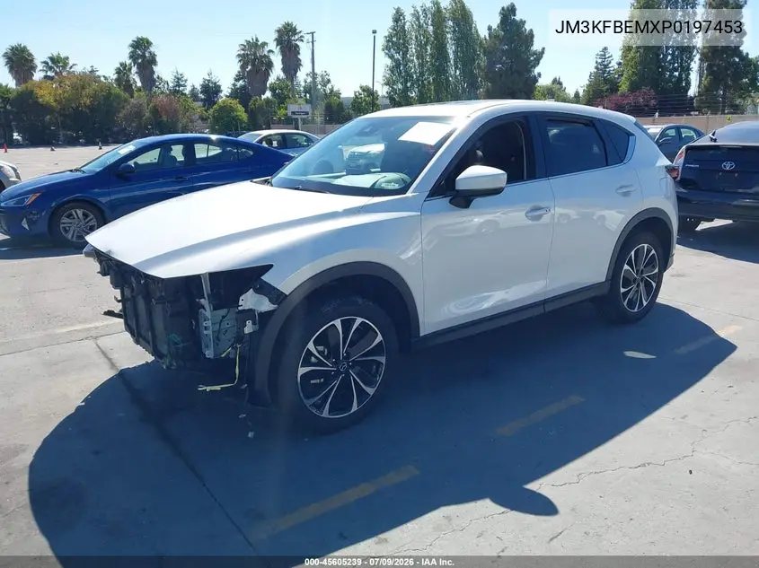 2023 Mazda Cx-5 2.5 S Premium Plus VIN: JM3KFBEMXP0197453 Lot: 45605239