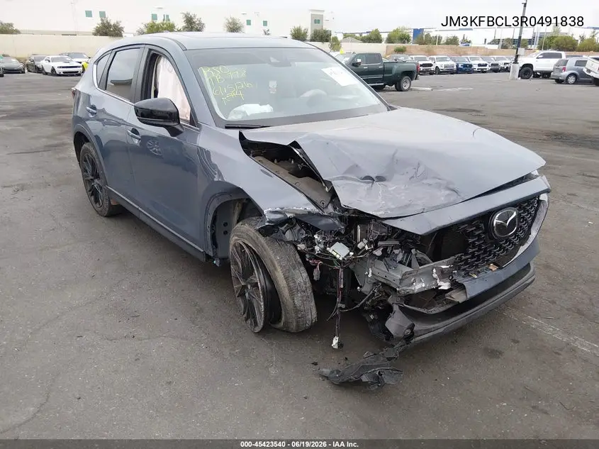 2024 Mazda Cx-5 2.5 S Carbon Edition VIN: JM3KFBCL3R0491838 Lot: 45423540