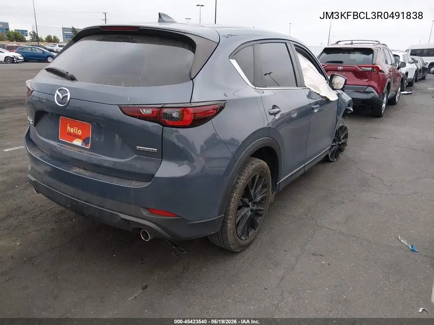 2024 Mazda Cx-5 2.5 S Carbon Edition VIN: JM3KFBCL3R0491838 Lot: 45423540