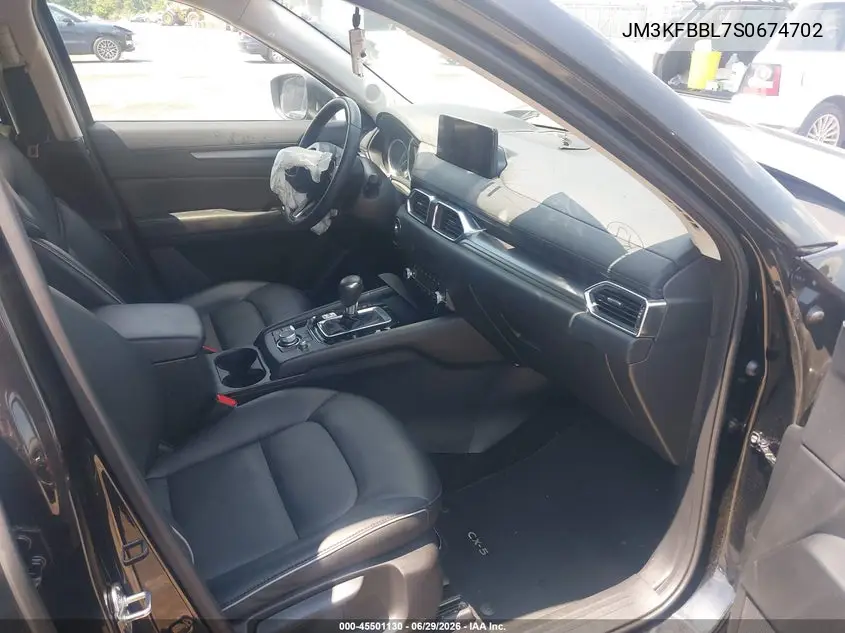 2025 Mazda Cx-5 2.5 S Select VIN: JM3KFBBL7S0674702 Lot: 45501130