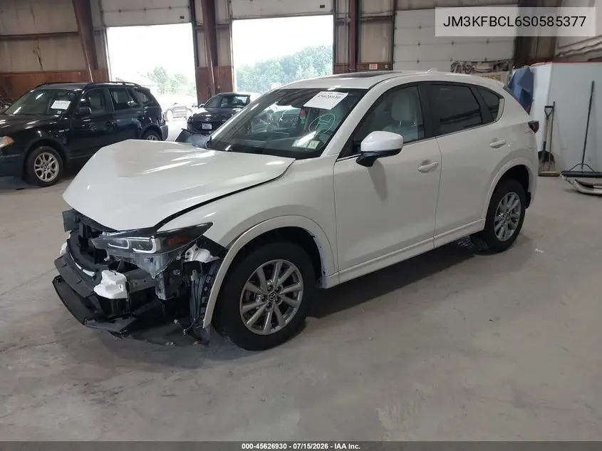 2025 Mazda Cx-5 2.5 S Preferred VIN: JM3KFBCL6S0585377 Lot: 45626930