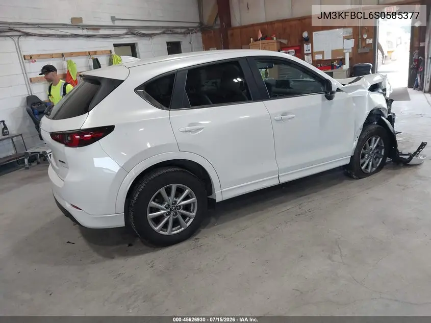 2025 Mazda Cx-5 2.5 S Preferred VIN: JM3KFBCL6S0585377 Lot: 45626930