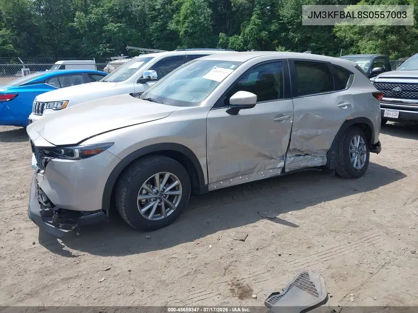 2025 Mazda Cx-5 2.5 S VIN: JM3KFBAL8S0557003 Lot: 45659347