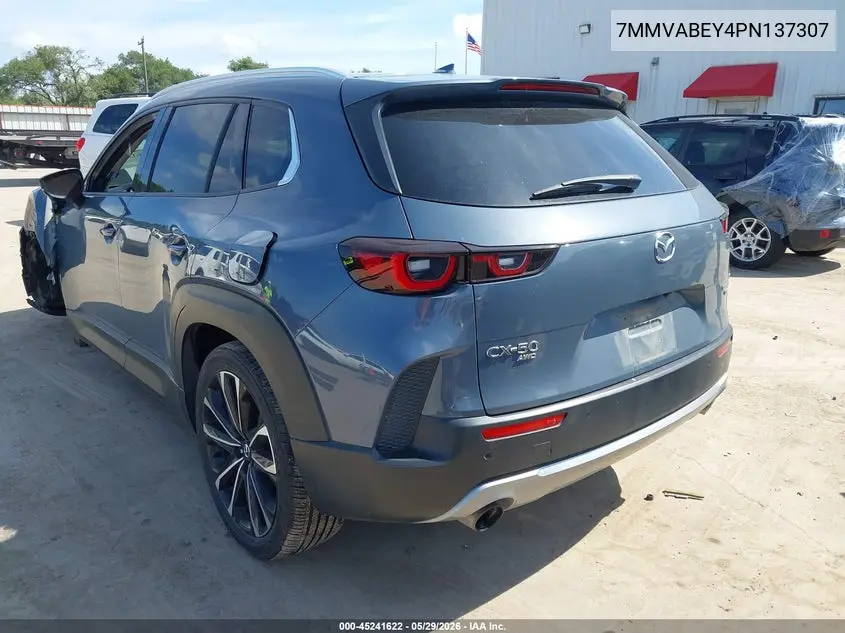 2023 Mazda Cx-50 2.5 Turbo Premium Plus VIN: 7MMVABEY4PN137307 Lot: 45241622