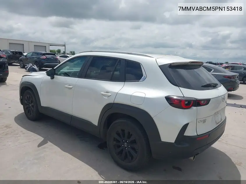 2023 Mazda Cx-50 2.5 S Preferred Plus VIN: 7MMVABCM5PN153418 Lot: 45386361