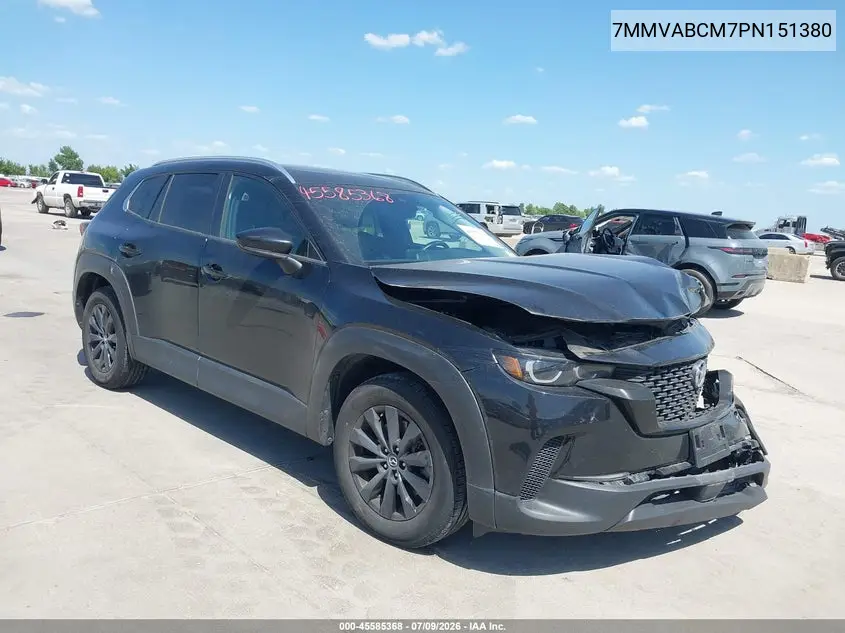 2023 Mazda Cx-50 2.5 S Preferred Plus VIN: 7MMVABCM7PN151380 Lot: 45585368