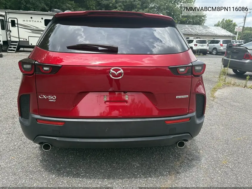 2023 Mazda Cx-50 2.5 S Preferred Plus VIN: 7MMVABCM8PN116086 Lot: 45620243