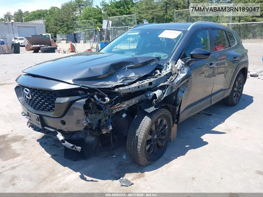 2024 Mazda Cx-50 2.5 S Select VIN: 7MMVABAM3RN189047 Lot: 45283312
