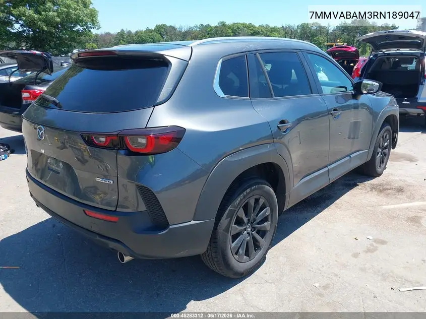 2024 Mazda Cx-50 2.5 S Select VIN: 7MMVABAM3RN189047 Lot: 45283312