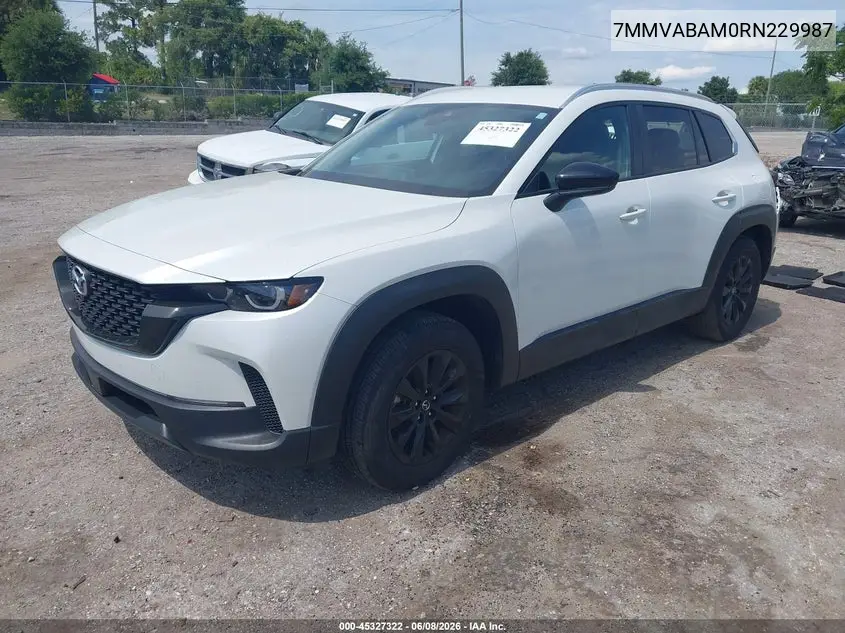 2024 Mazda Cx-50 2.5 S Select VIN: 7MMVABAM0RN229987 Lot: 45327322