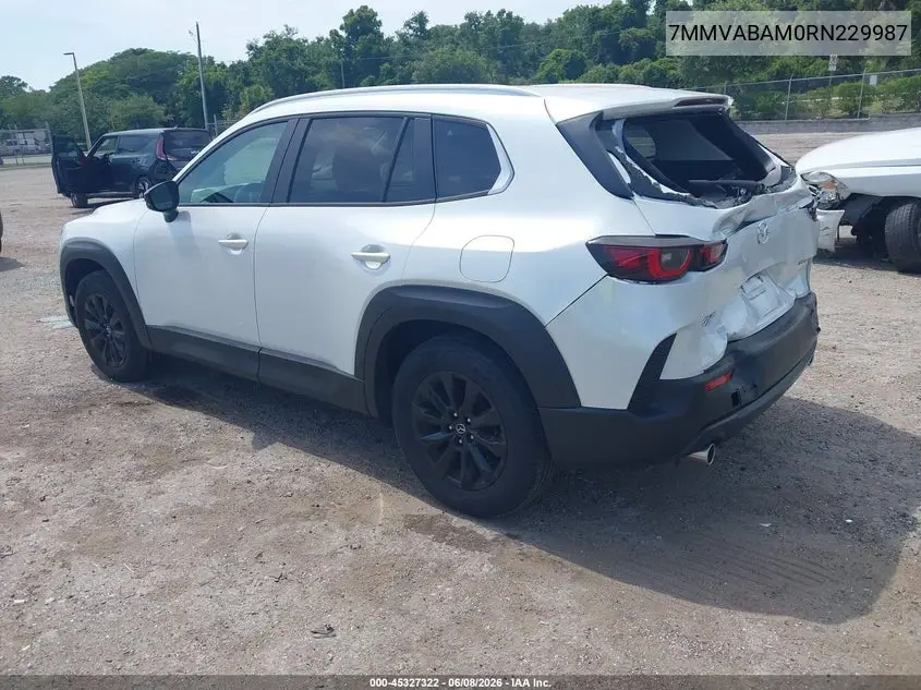 2024 Mazda Cx-50 2.5 S Select VIN: 7MMVABAM0RN229987 Lot: 45327322