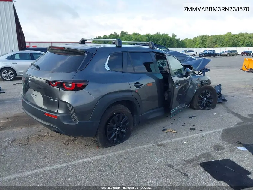 2024 Mazda Cx-50 2.5 S Preferred VIN: 7MMVABBM3RN238570 Lot: 45328131