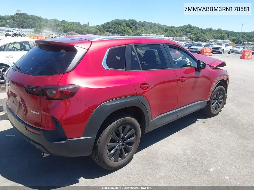 2024 Mazda Cx-50 2.5 S Preferred VIN: 7MMVABBM3RN178581 Lot: 45372032