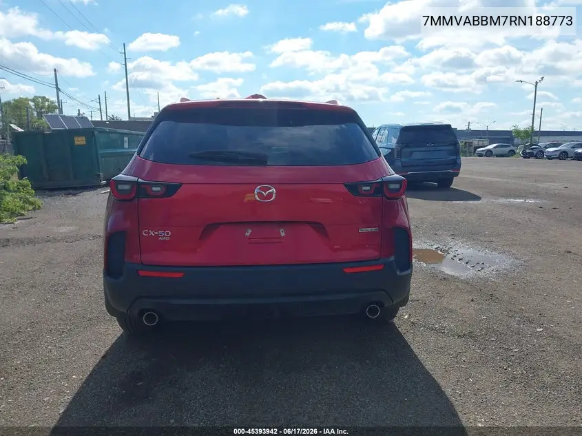 2024 Mazda Cx-50 2.5 S Preferred VIN: 7MMVABBM7RN188773 Lot: 45393942