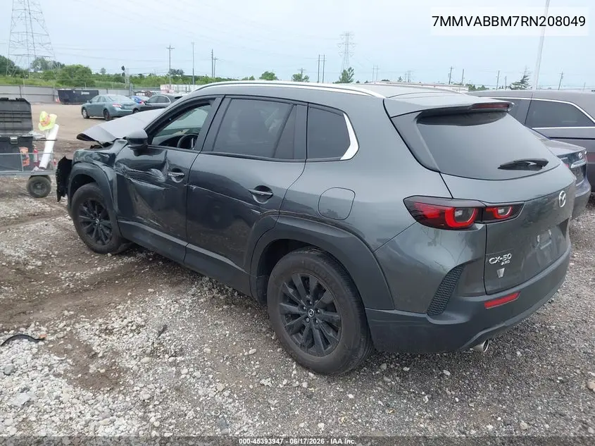 2024 Mazda Cx-50 2.5 S Preferred VIN: 7MMVABBM7RN208049 Lot: 45393947