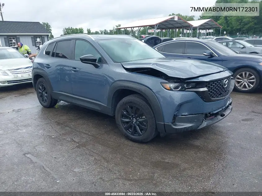 2024 Mazda Cx-50 2.5 S Premium VIN: 7MMVABDM0RN172301 Lot: 45433594