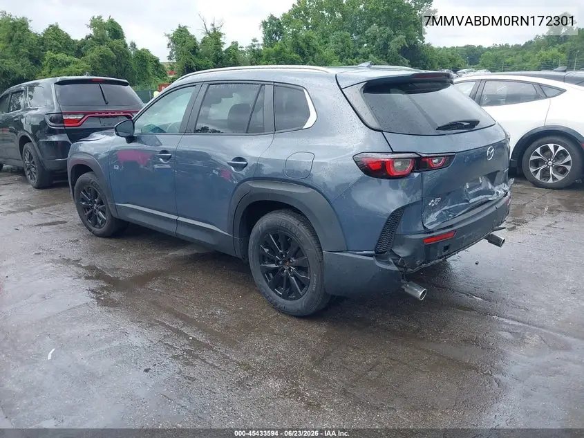2024 Mazda Cx-50 2.5 S Premium VIN: 7MMVABDM0RN172301 Lot: 45433594