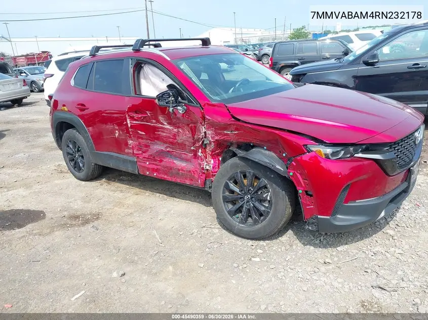 2024 Mazda Cx-50 2.5 S Select VIN: 7MMVABAM4RN232178 Lot: 45490359
